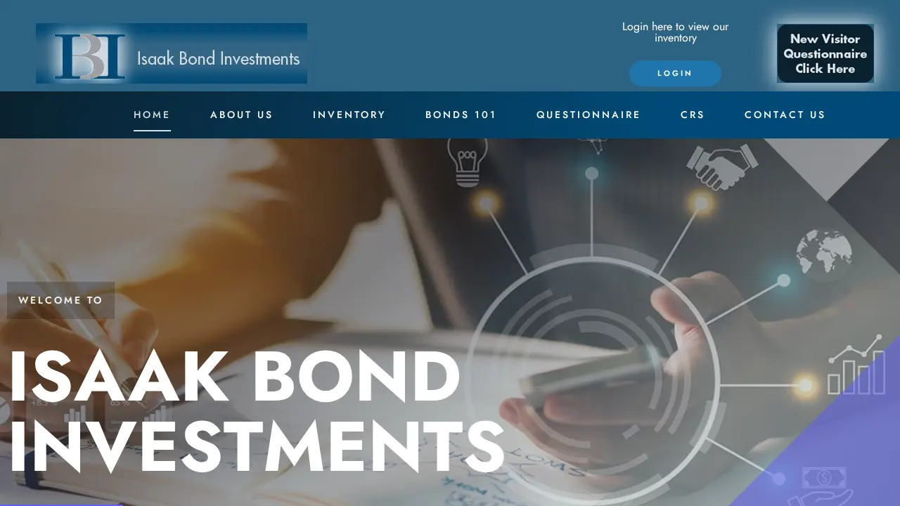 Isaak Bond Investments Inc