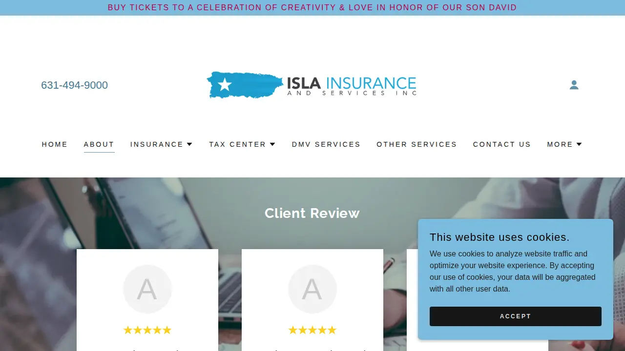 Isla Insurance & Services Inc page