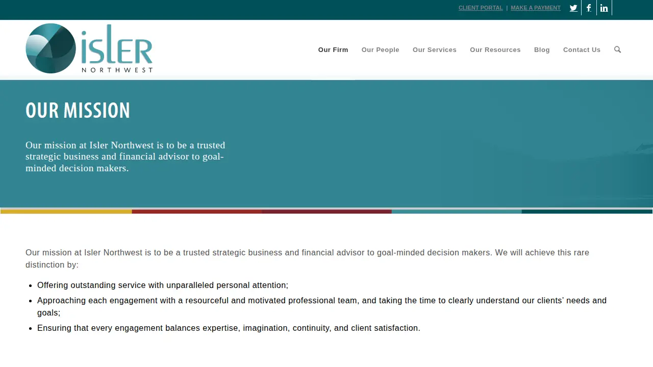 Isler Northwest LLC page