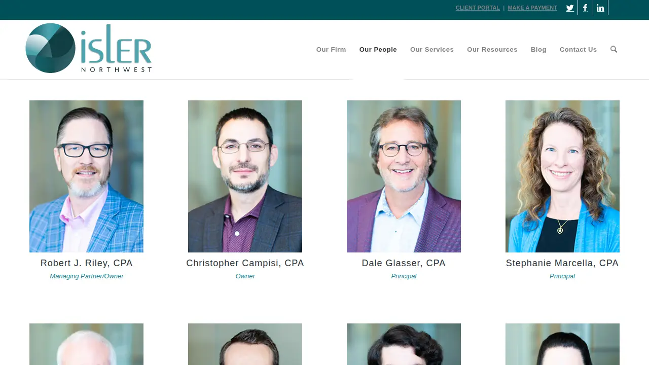 Isler Northwest LLC page