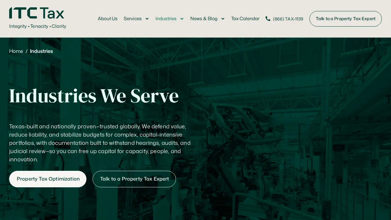 ITC Tax page