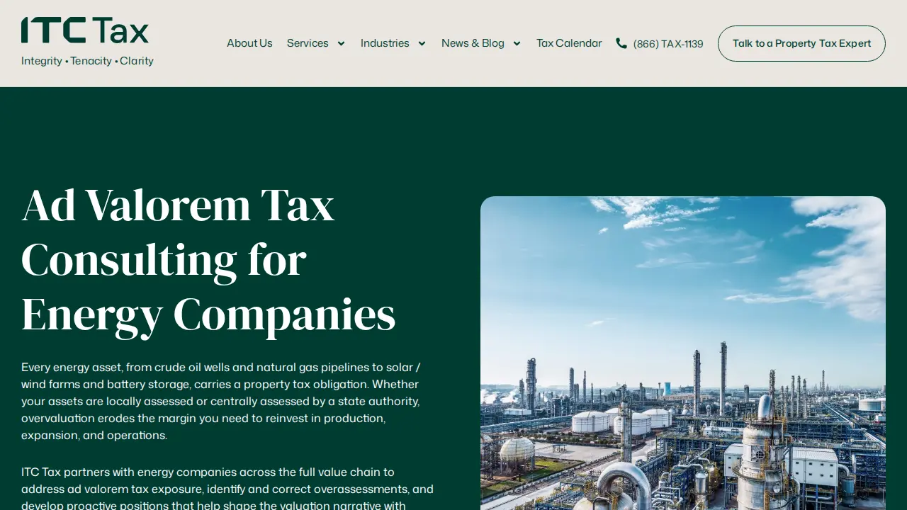 ITC Tax page