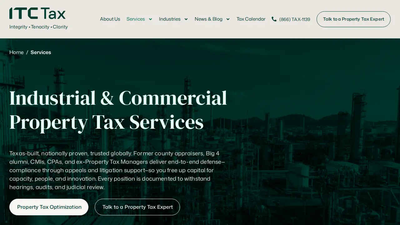 ITC Tax page