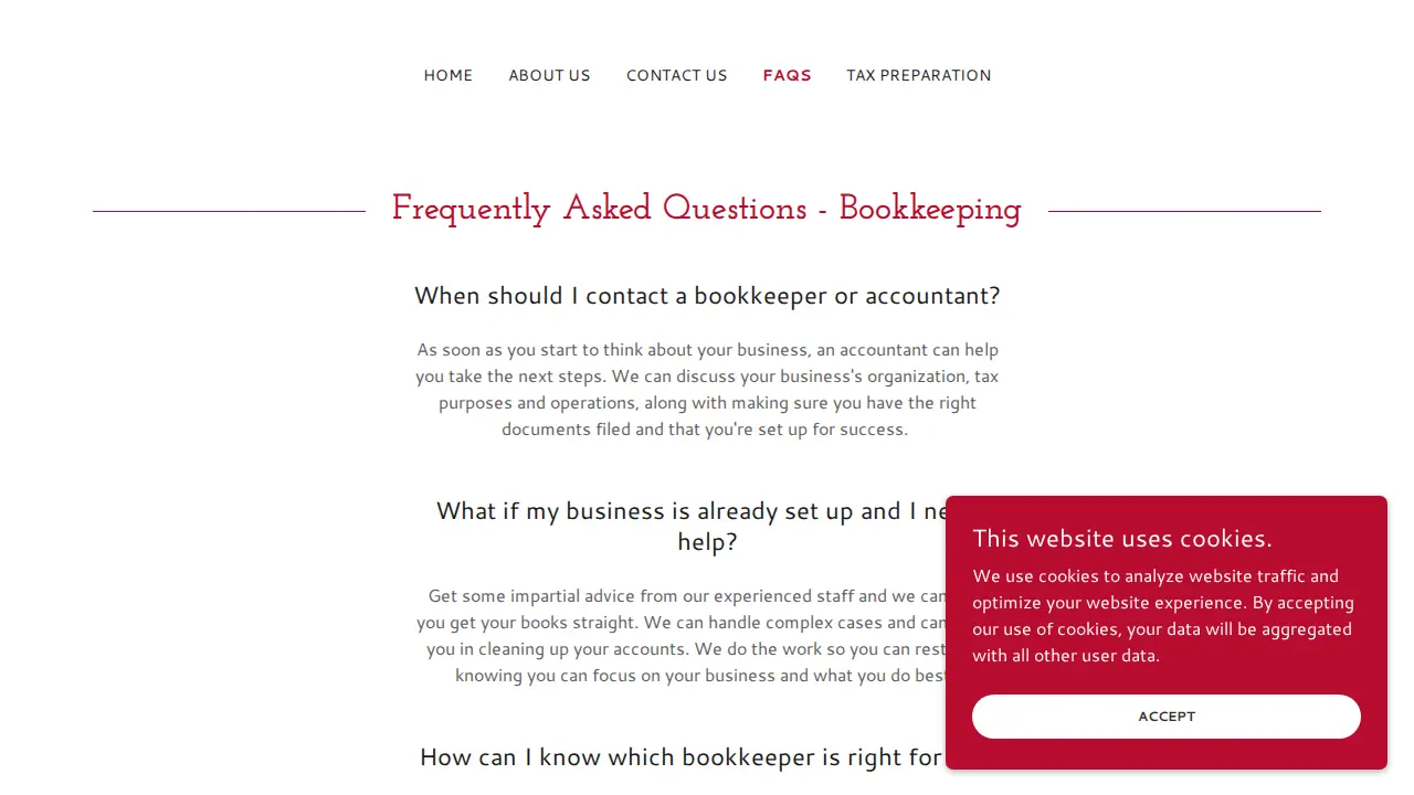 It's Cents-able Bookkeeping LLC page