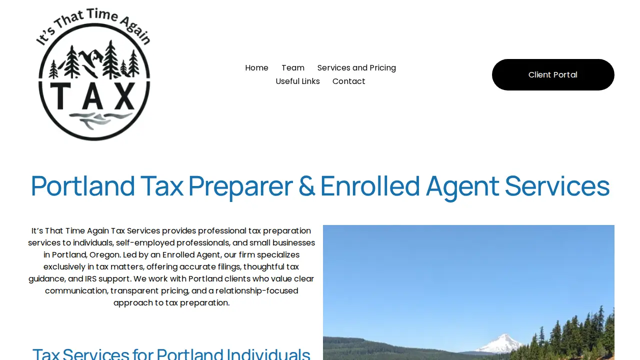 It's That Time Again Tax Services, LLC page