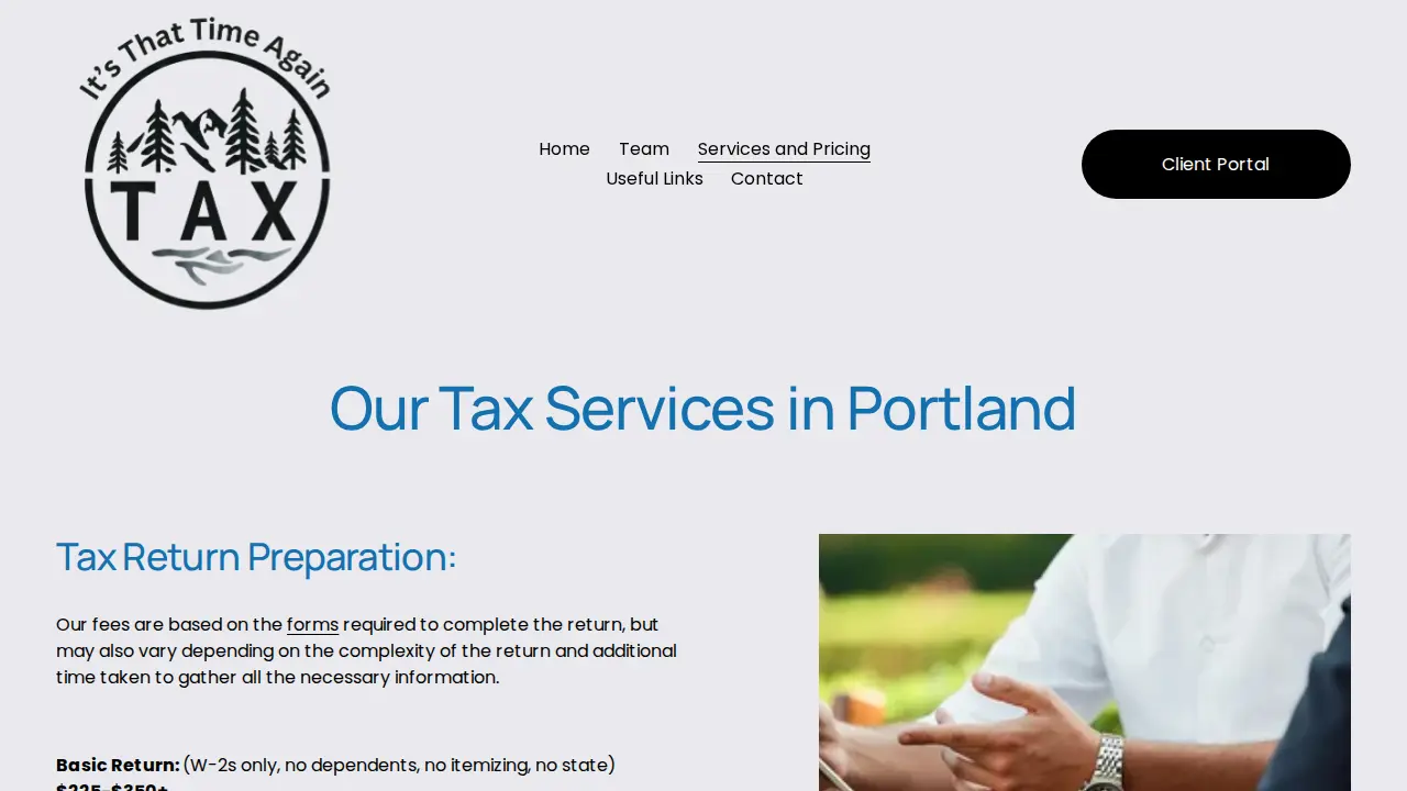 It's That Time Again Tax Services, LLC page