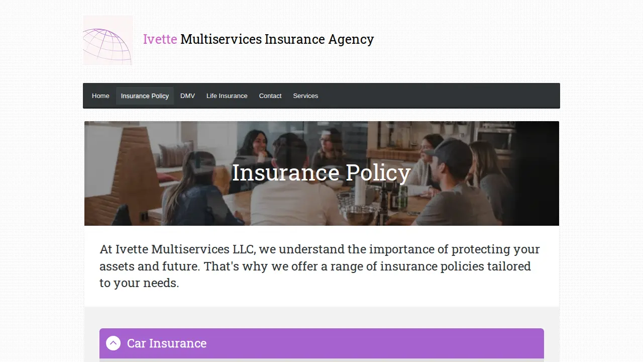 Ivette Multiservices LLC page