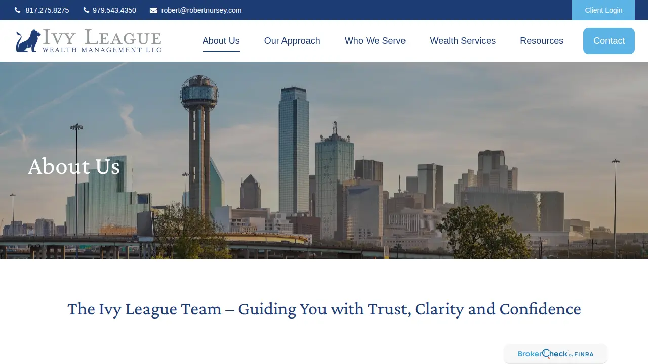 Ivy League Wealth Management, LLC page