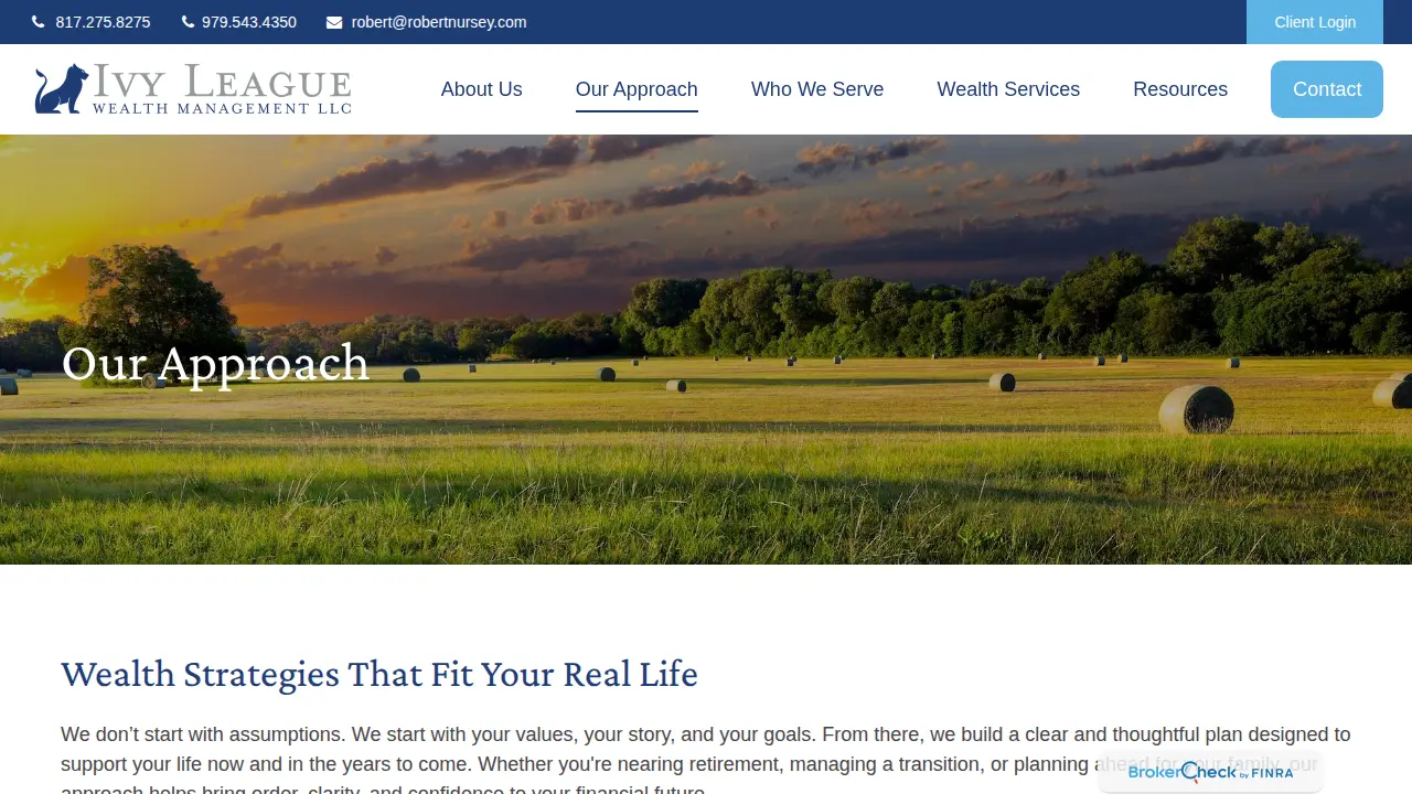 Ivy League Wealth Management, LLC page