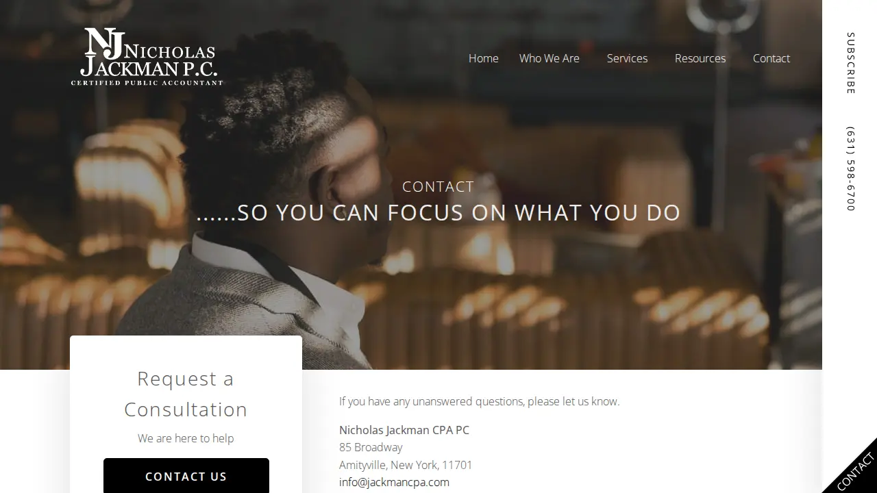 Nicholas Jackman CPA PC