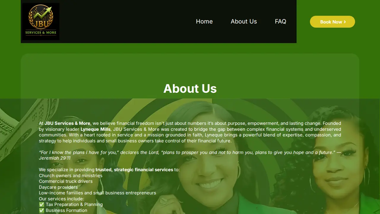 JBU SERVICES & MORE page