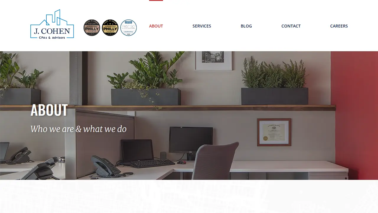 J. Cohen CPAs & Advisors page