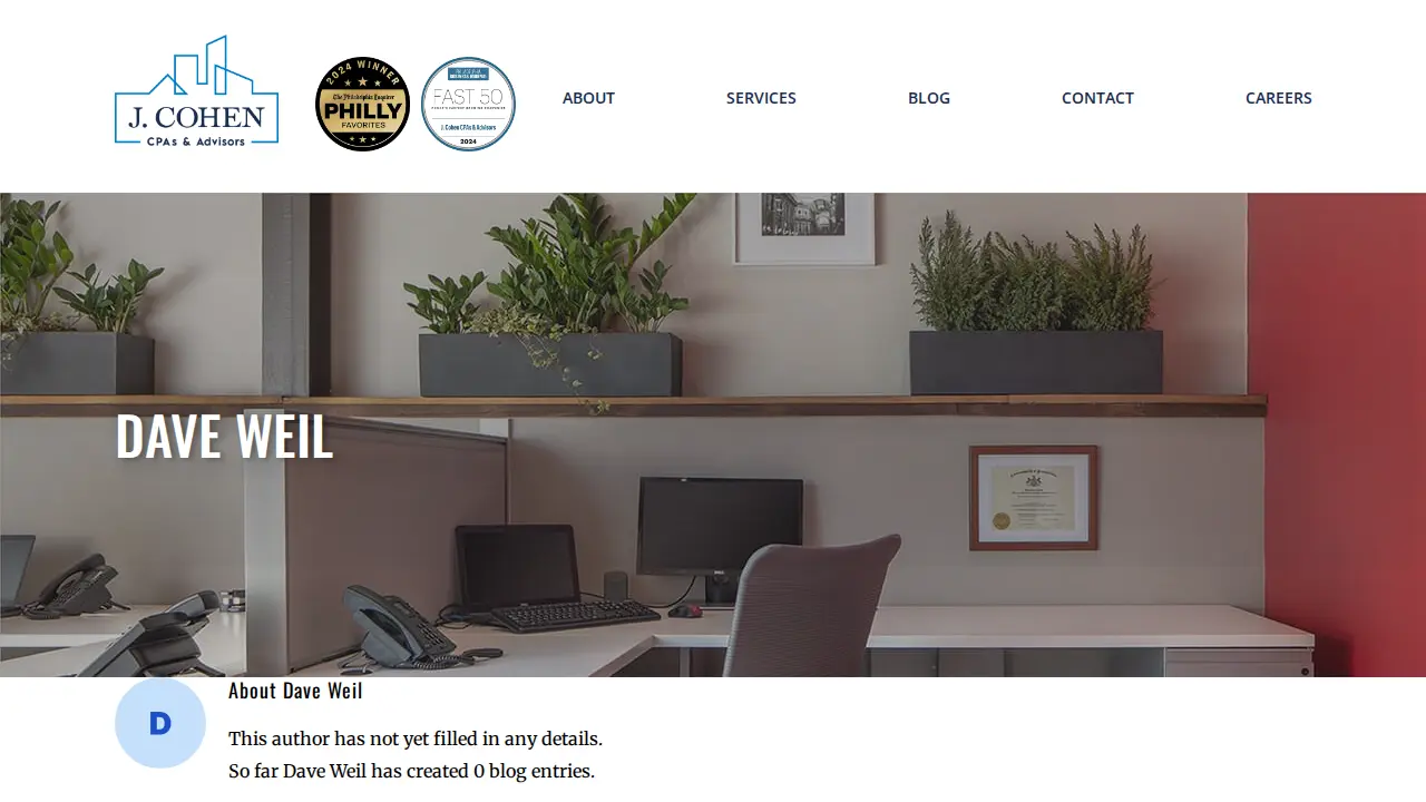 J. Cohen CPAs & Advisors page