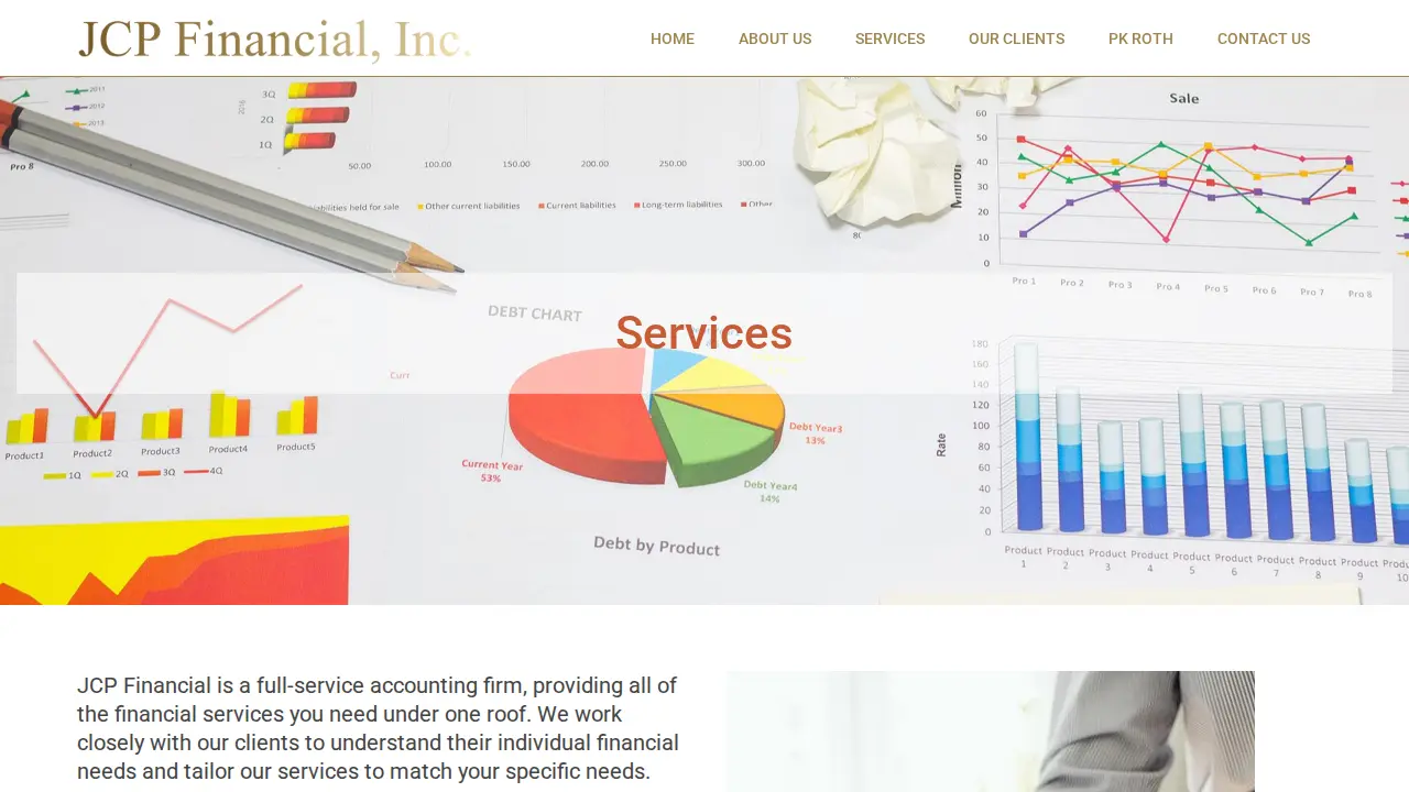 JCP Financial, Inc. page