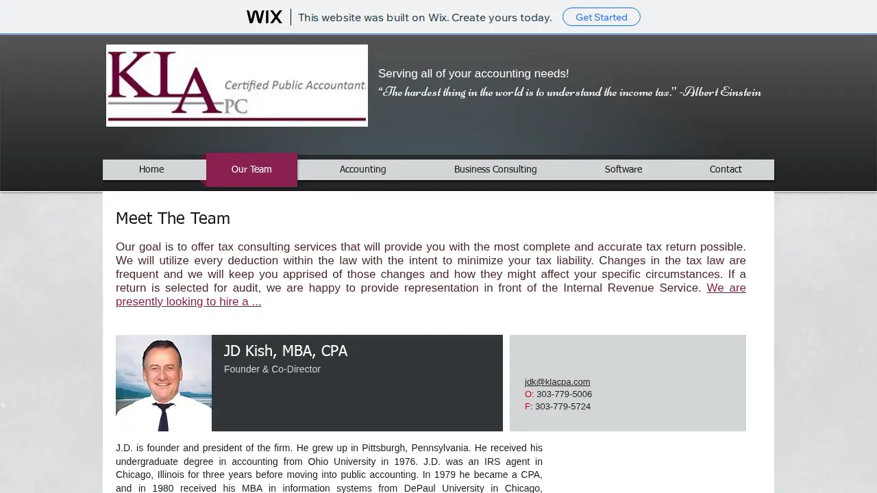 KLA, PC page