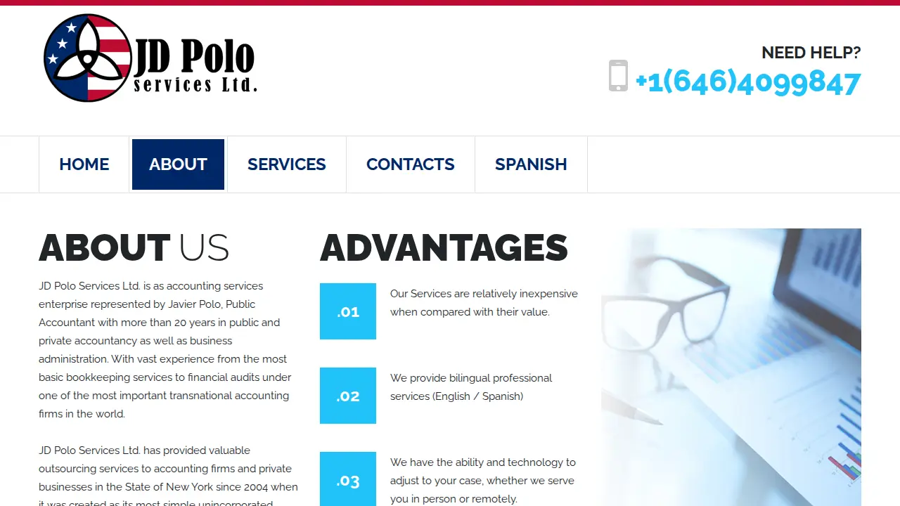 JD Polo Services Ltd page
