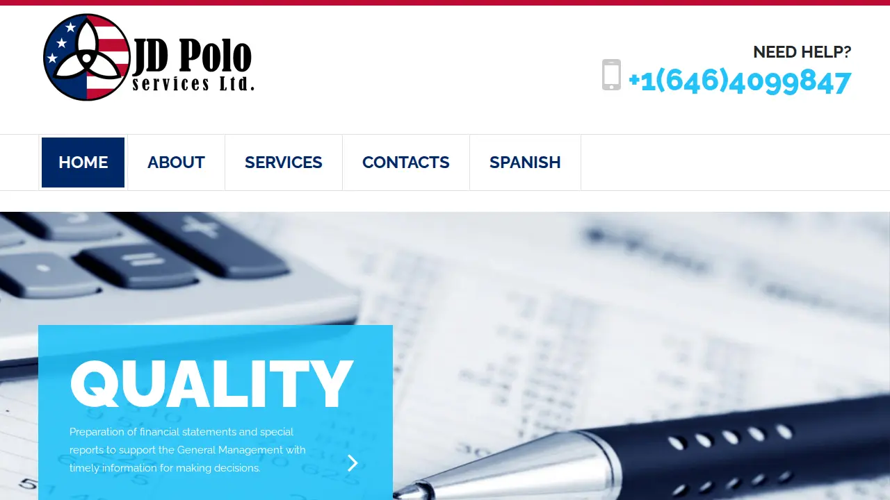 JD Polo Services Ltd page