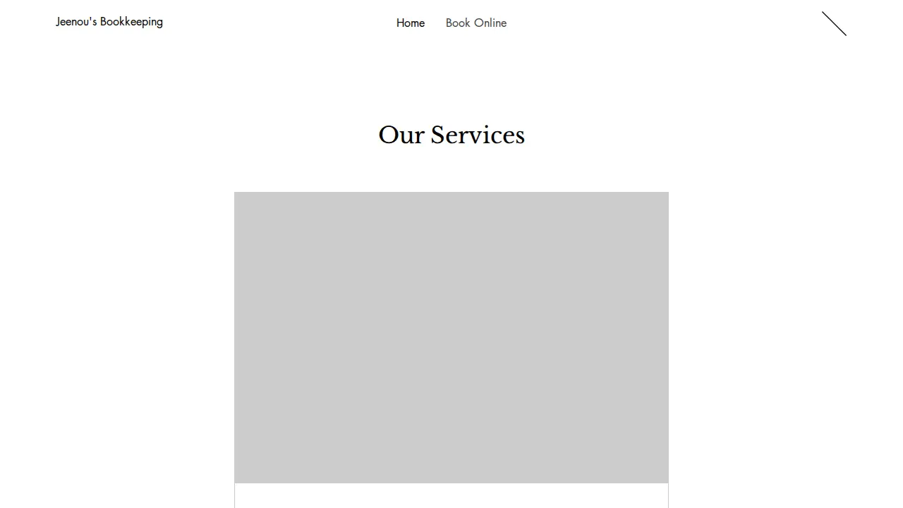 Jeenou's Bookkeeping page