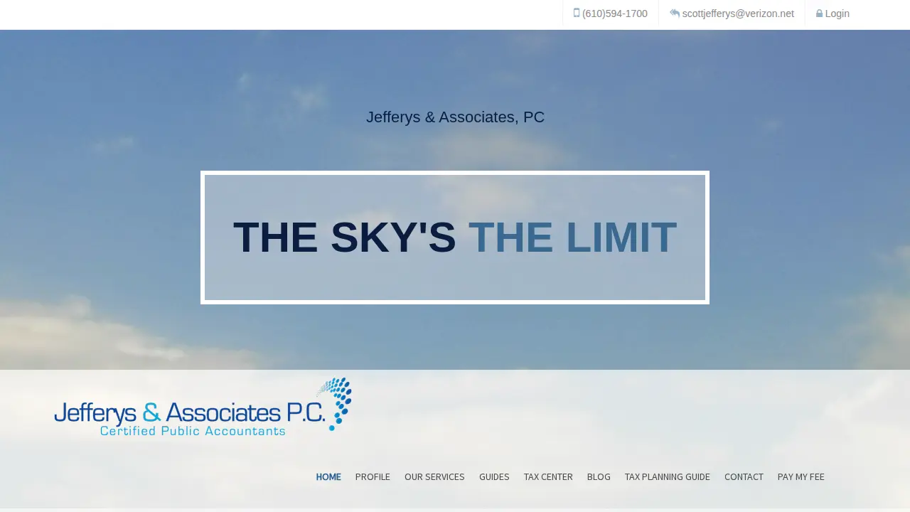 Jefferys & Associates page