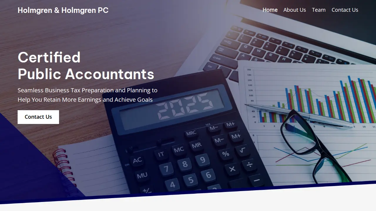 James E. Holmgren, CPA