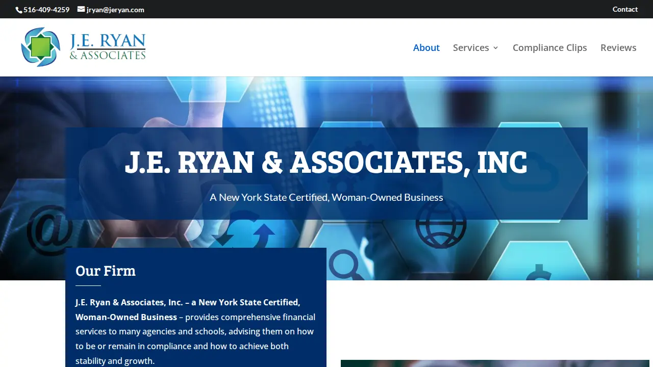 J E Ryan & Associates Inc page