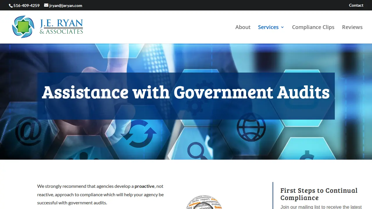 J E Ryan & Associates Inc page