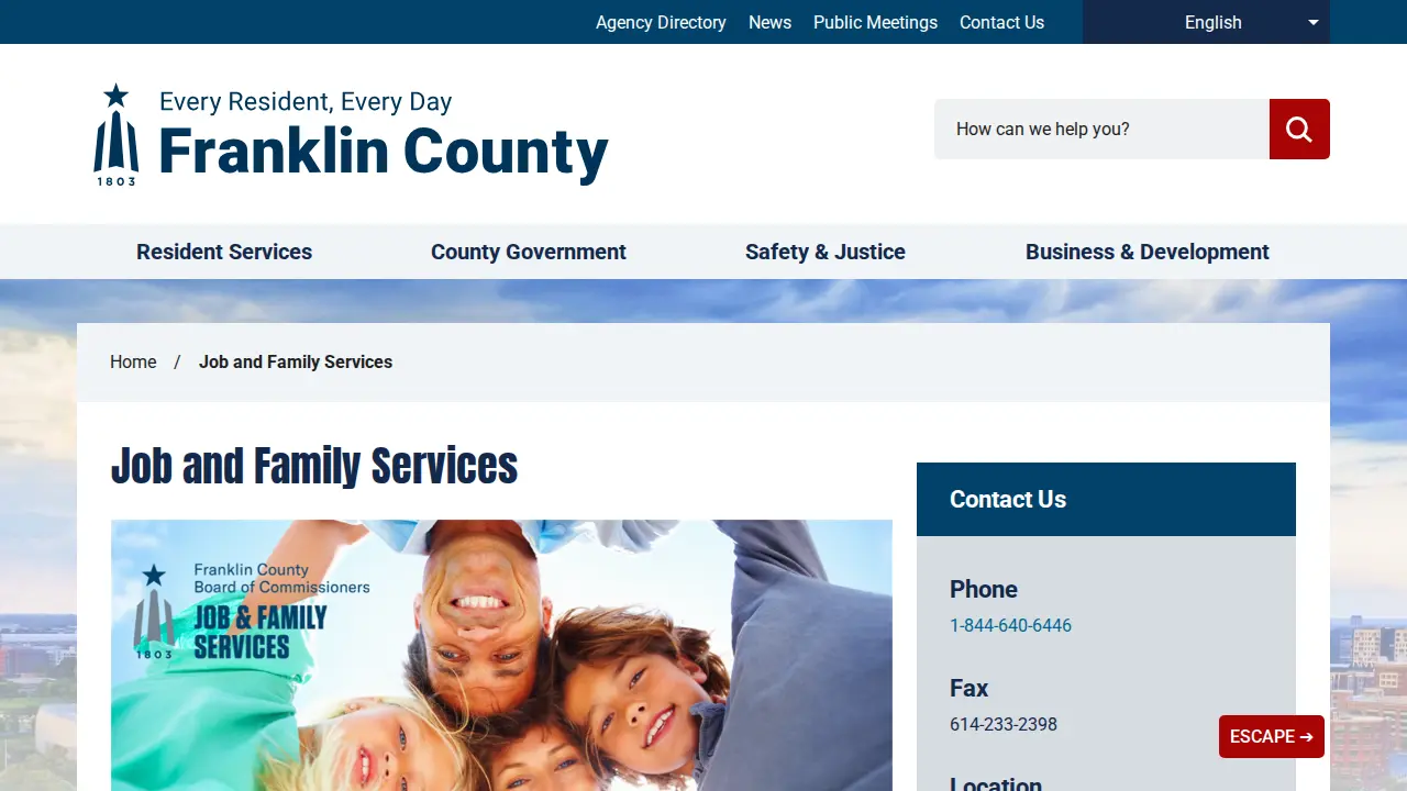 Franklin County Department of Job and Family Services