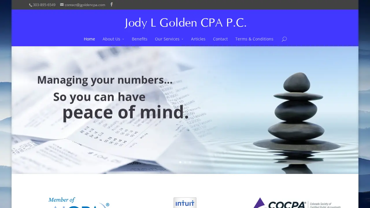 Jody L Golden CPA P.C. website