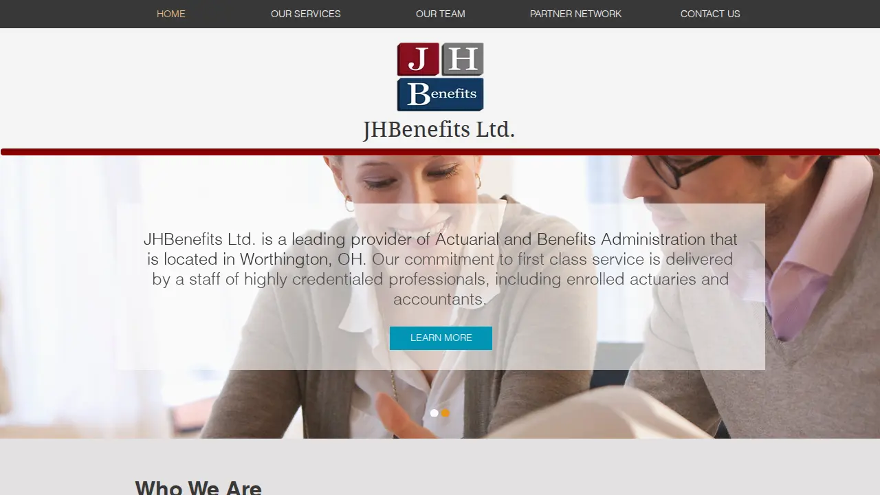 JHBenefits, LTD website