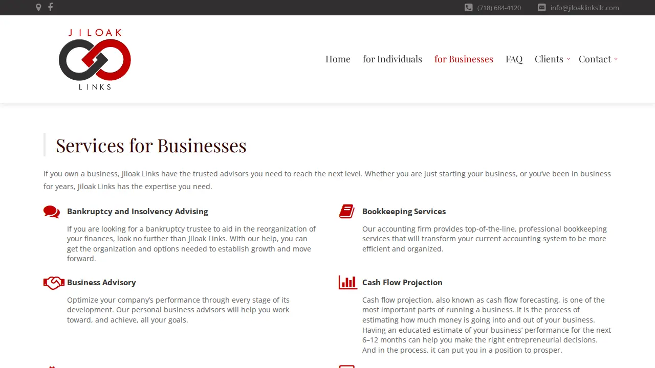 Jiloak Links page