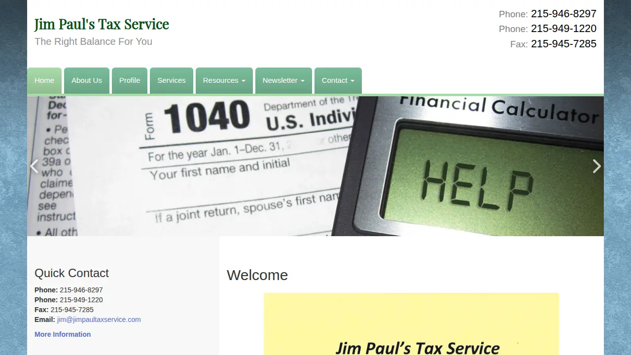 Jim Paul's Tax Service
