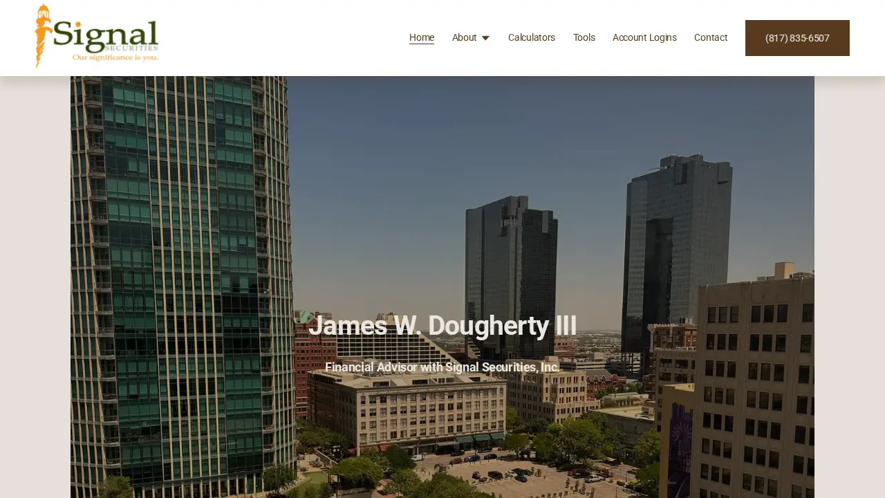 Jim Dougherty Financial Advisor with Signal Securities Inc.