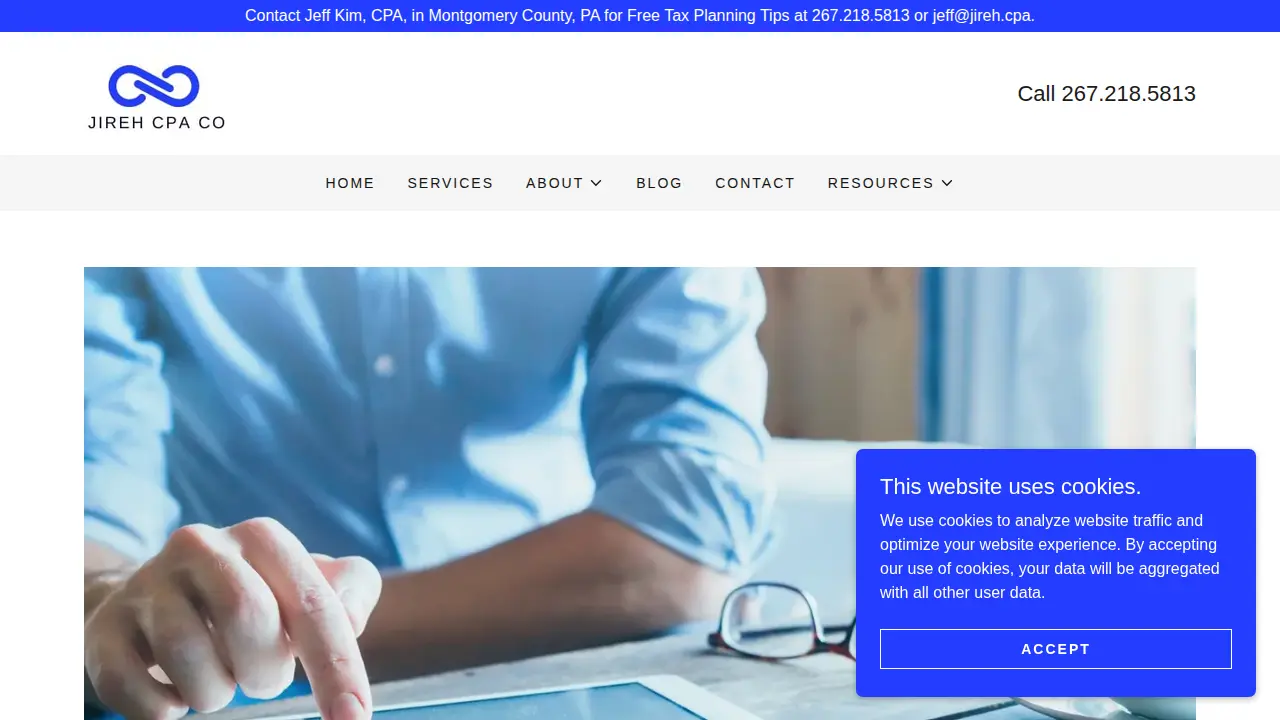 Jireh CPA Co. page