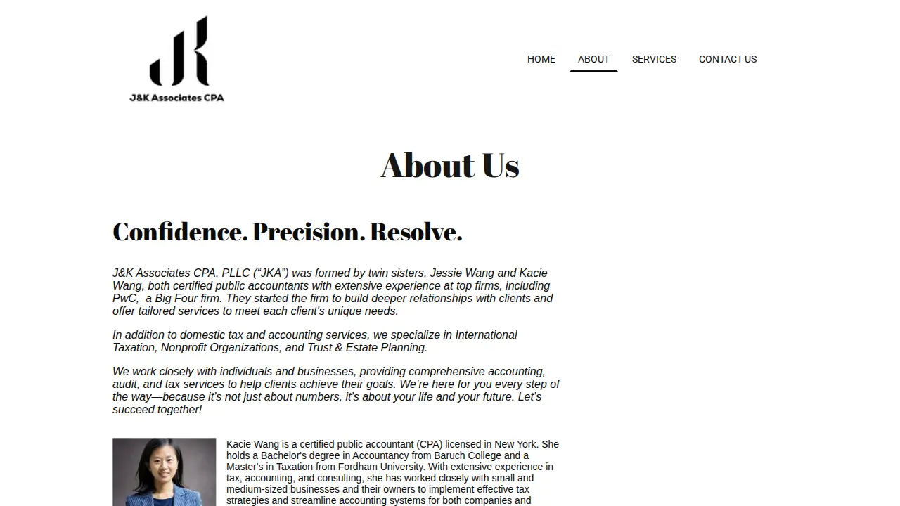 J&K Associates CPA, PLLC - J&K 註冊會計師事務所 page