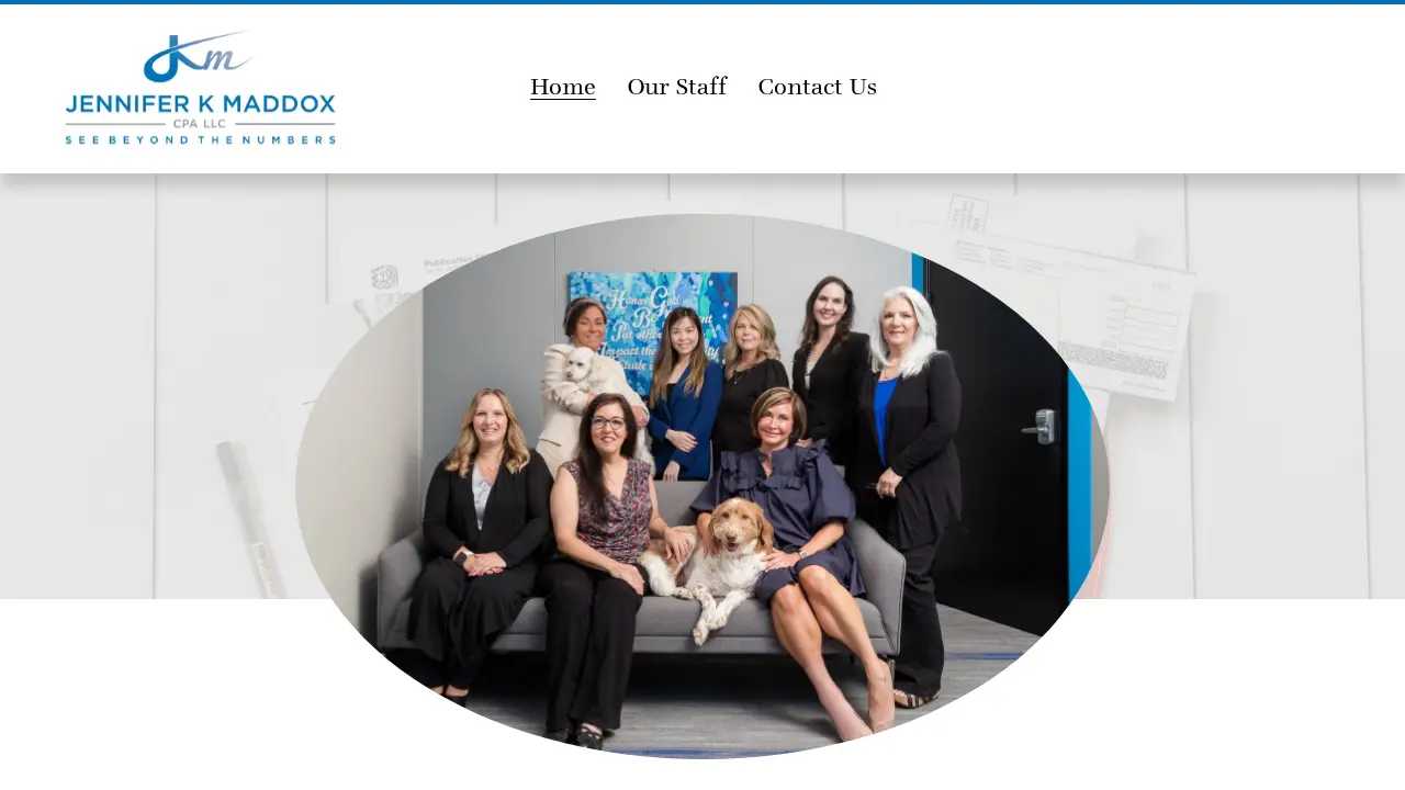 Jennifer K. Maddox C.P.A., LLC page
