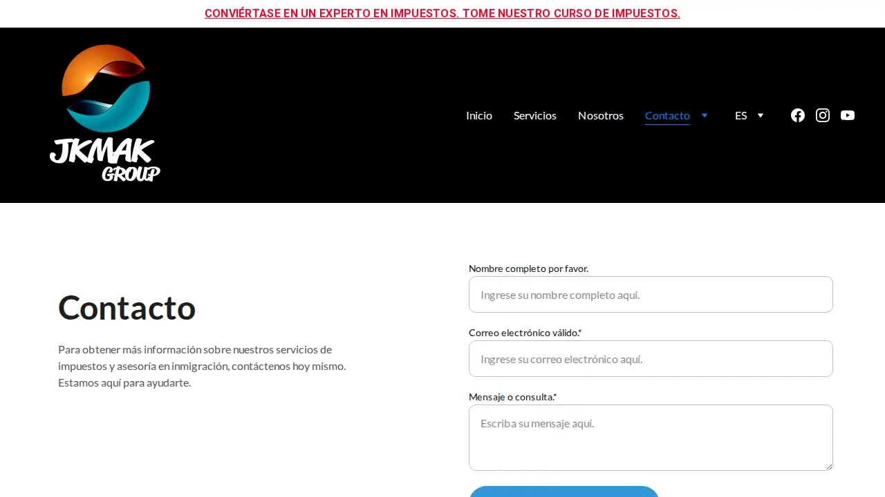 JKMAK INVESTMENT GROUP page