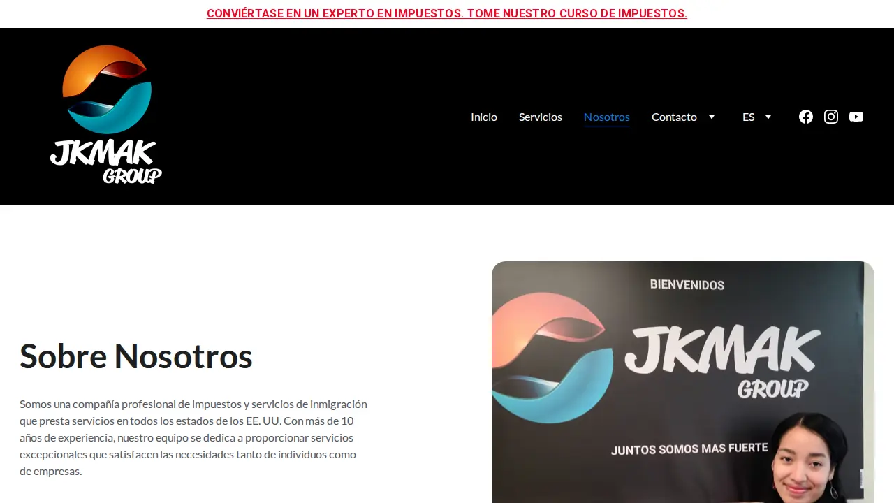 JKMAK INVESTMENT GROUP page
