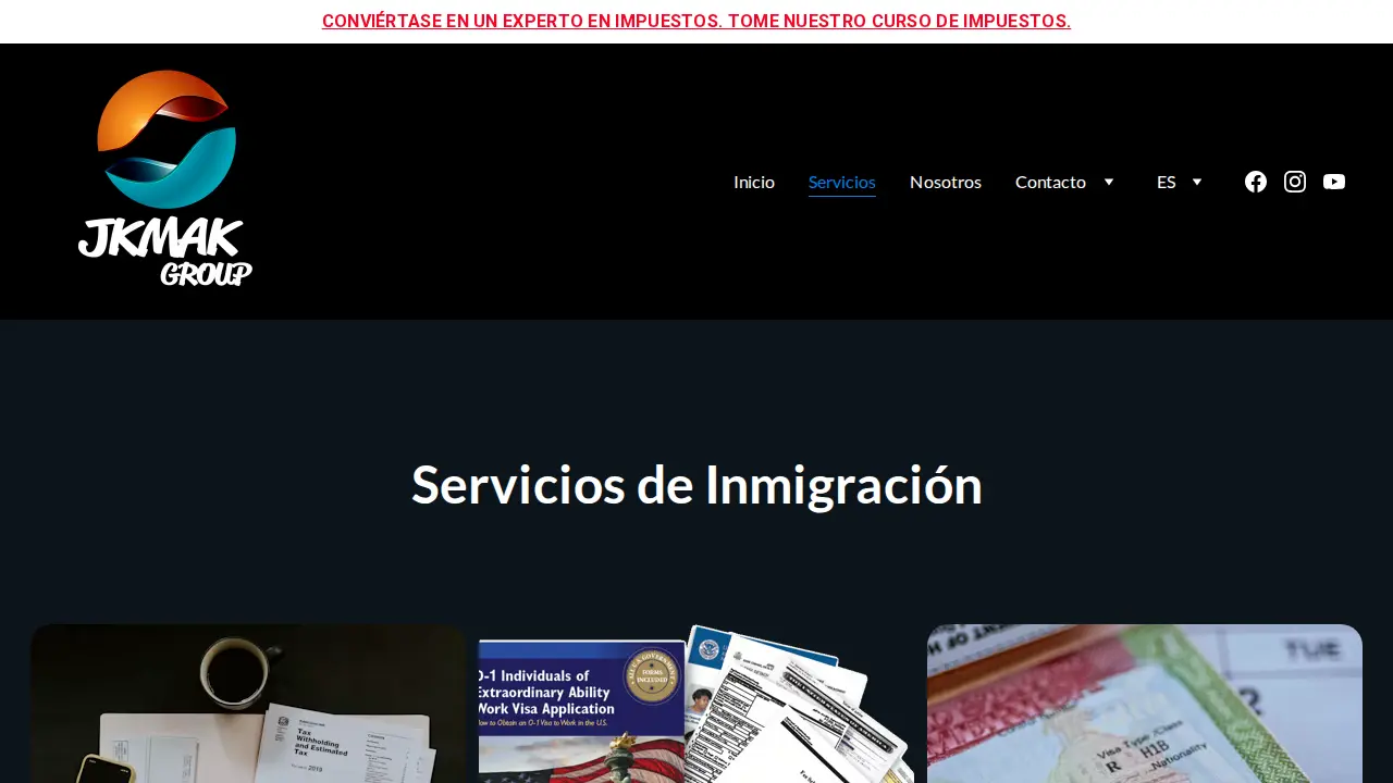 JKMAK INVESTMENT GROUP page