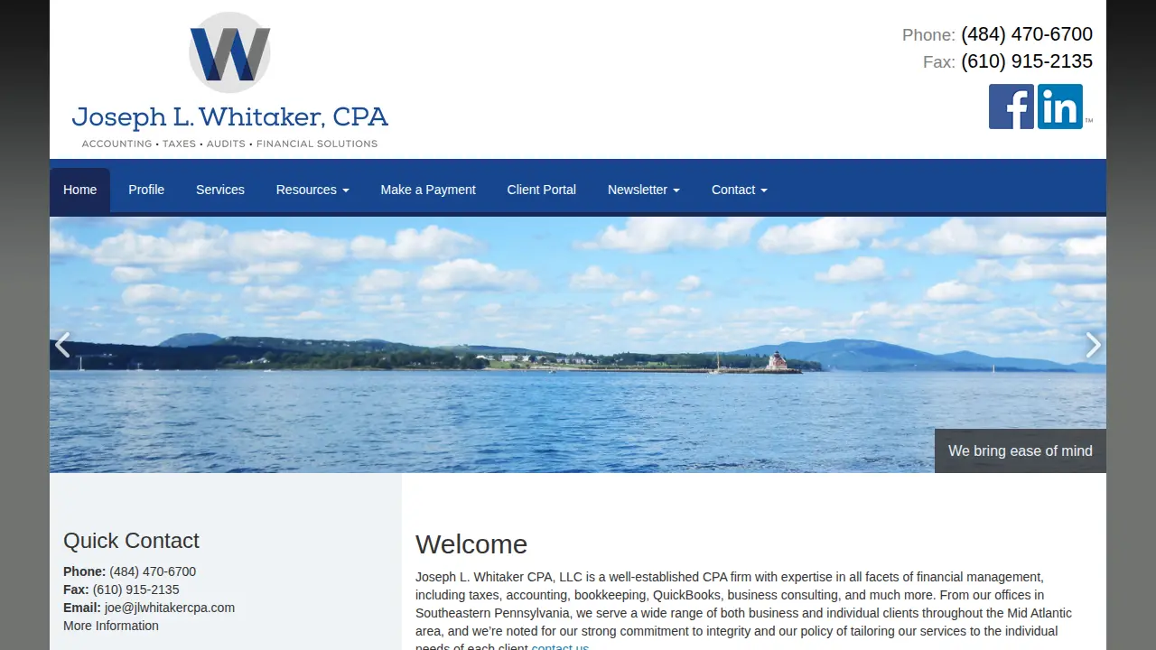 Joseph L. Whitaker CPA
