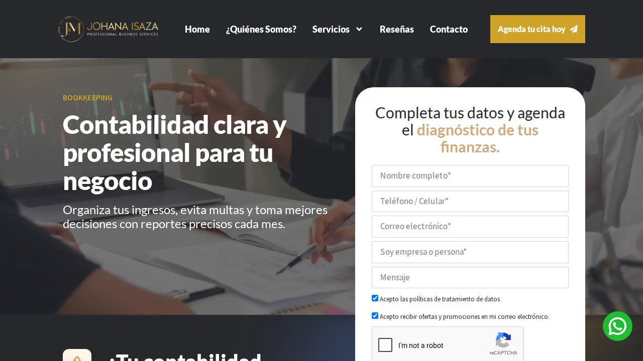 J&M TAX SERVICES page