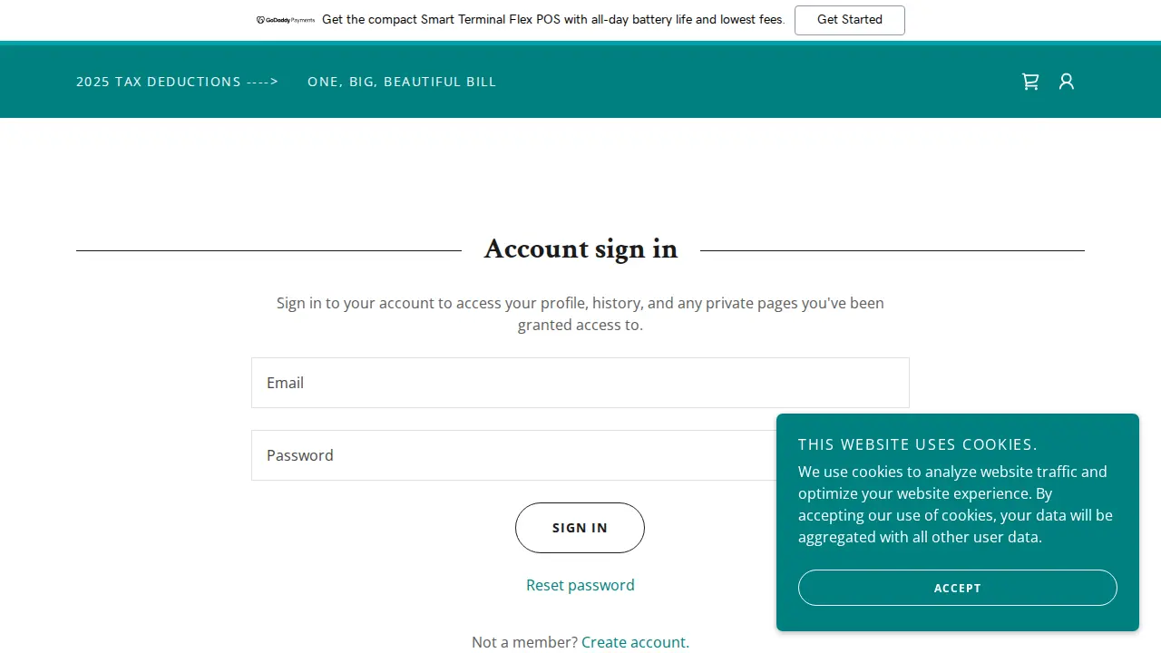 Jocelyn's Tax Services page