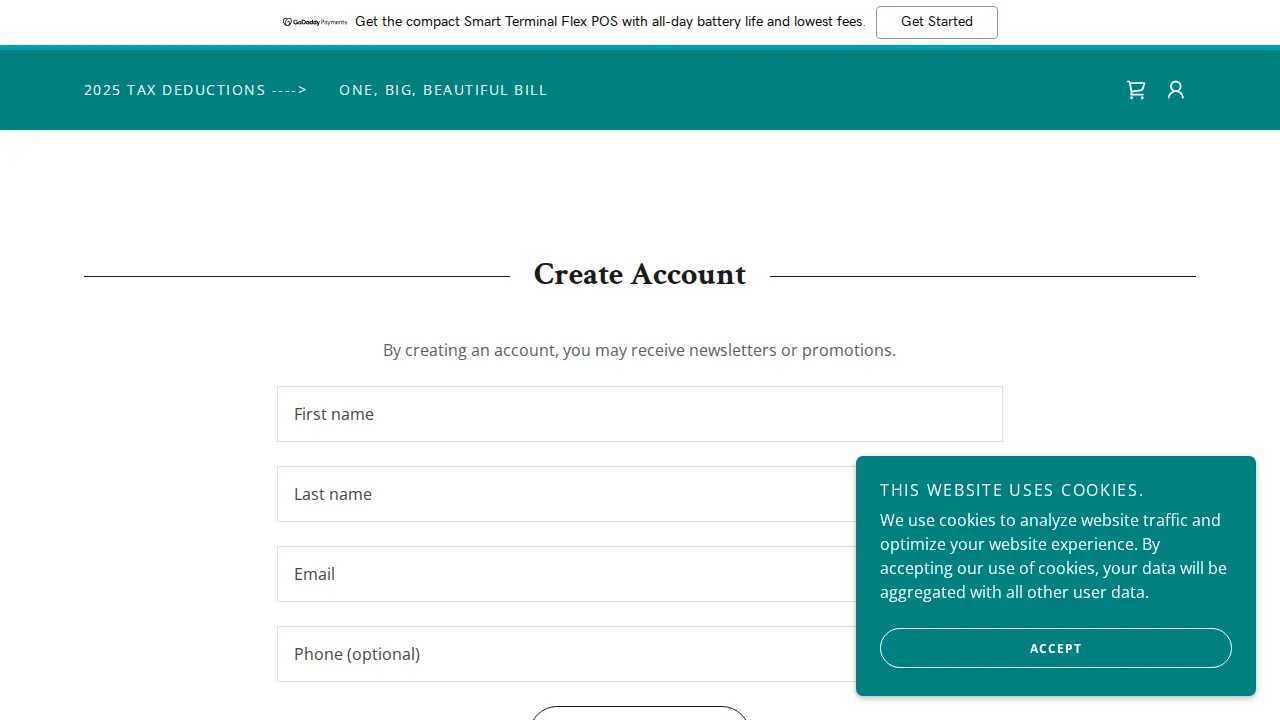 Jocelyn's Tax Services page
