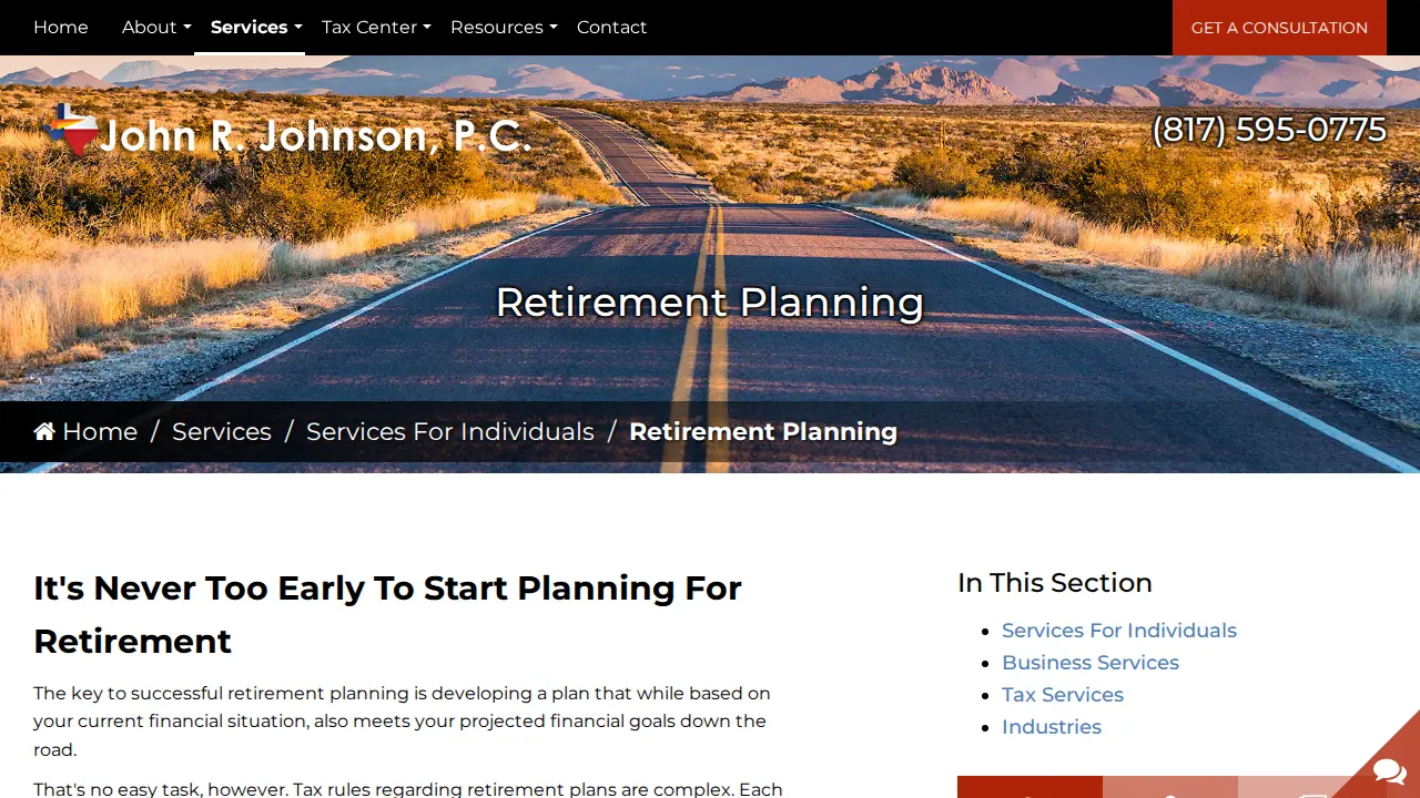 Johnson John R CPA page