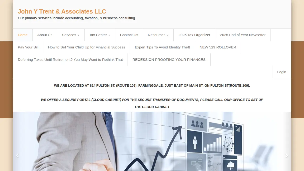 John Y Trent & Associates LLC page