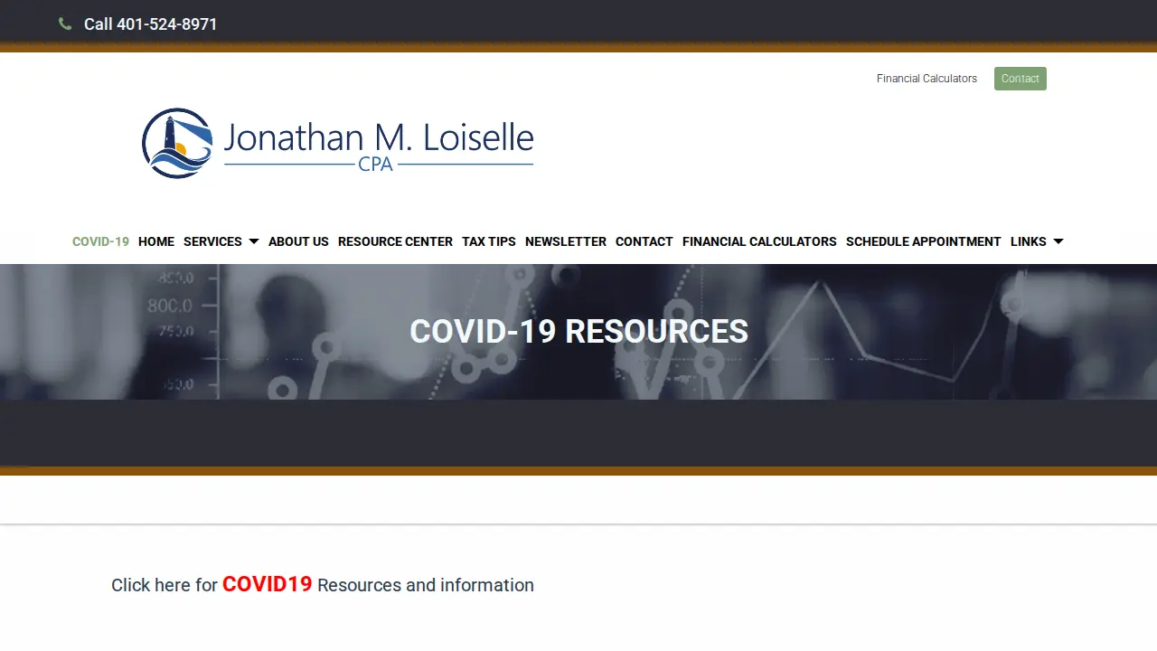 Jonathan M. Loiselle, CPA page