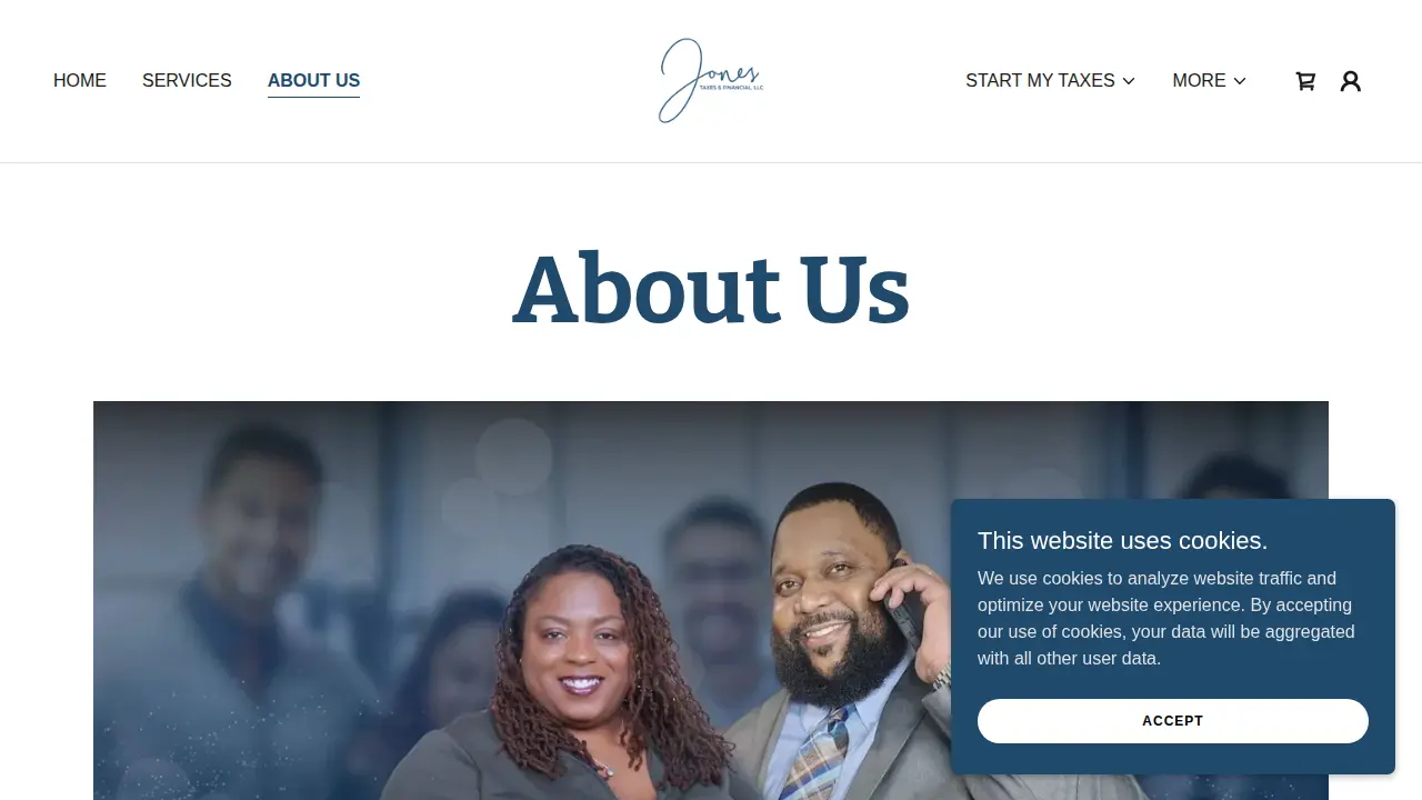 Jones Taxes & Financial Services, LLC page