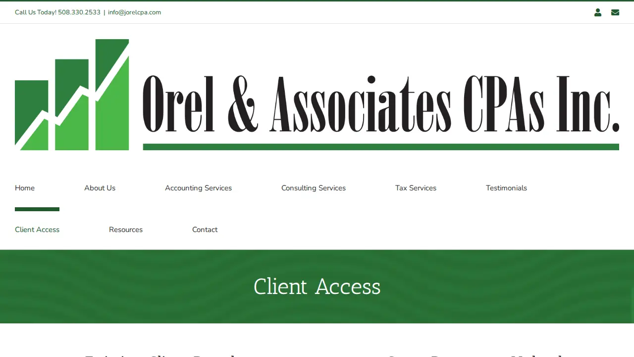 Orel & Associates CPAs Inc. page