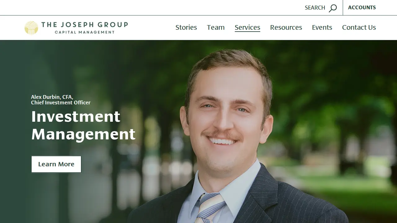 The Joseph Group Capital Management page