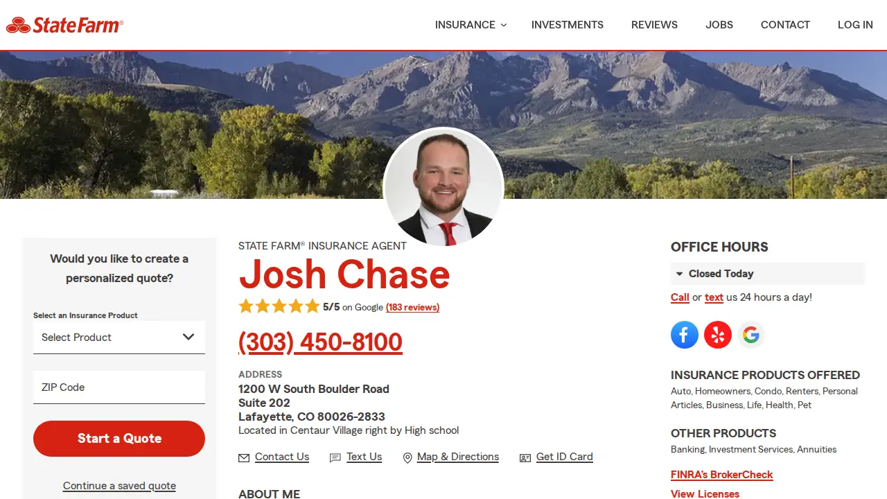 Josh Chase - State Farm Insurance Agent