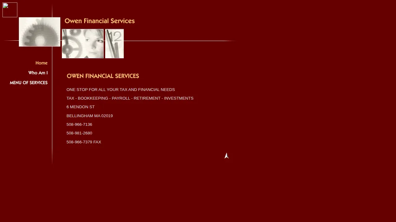 Owen Financial Services page